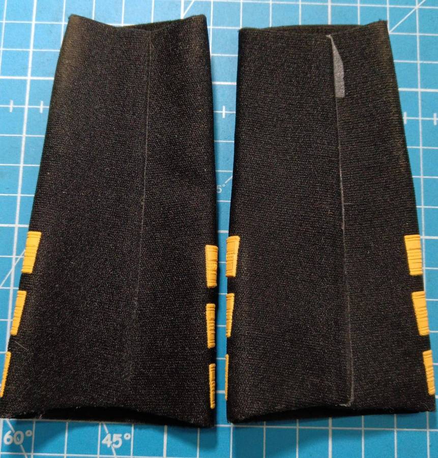 SADF - SA Navy Commander Tupper Rank Epaulettes