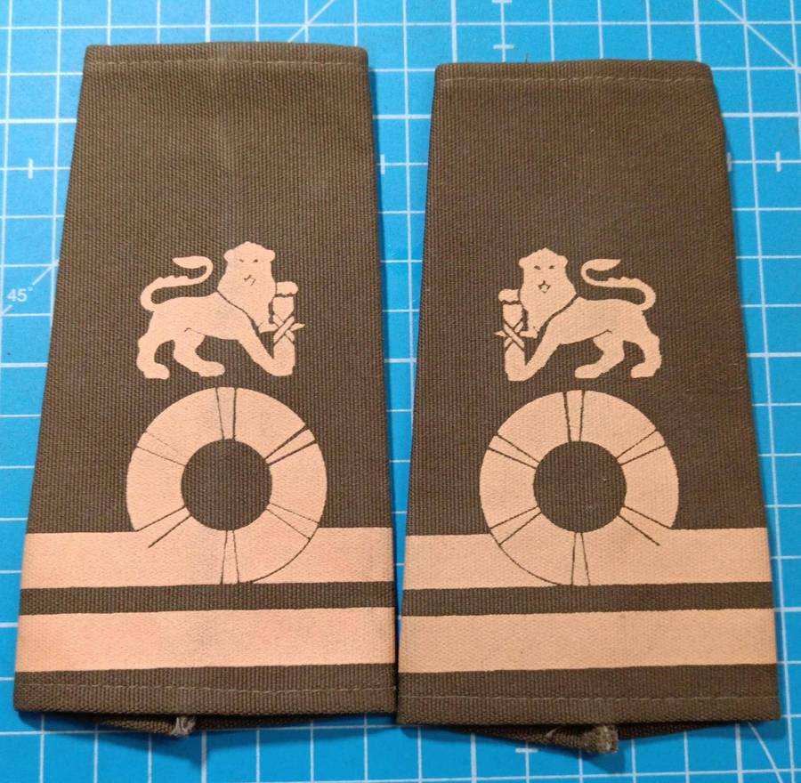 SADF - Navy Rank Epauletter Pair