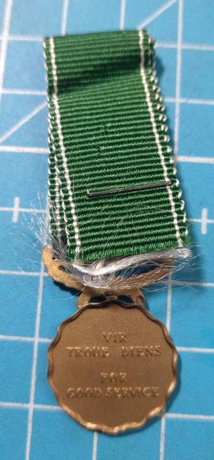 SADF - Miniature Good Service Medal - 30 Years