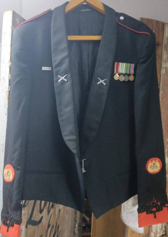 SADF - Ammo Depot Mess Dress with Medals and Insignia