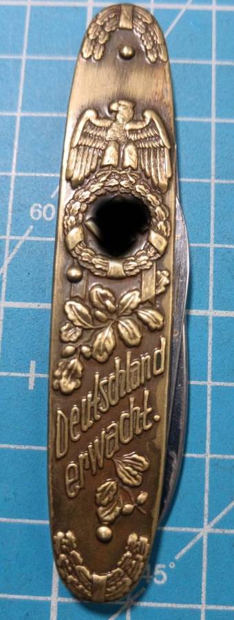 WWII Sherman Third Reich Pocket Knife