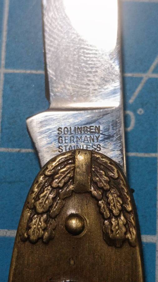 WWII Sherman Third Reich Pocket Knife