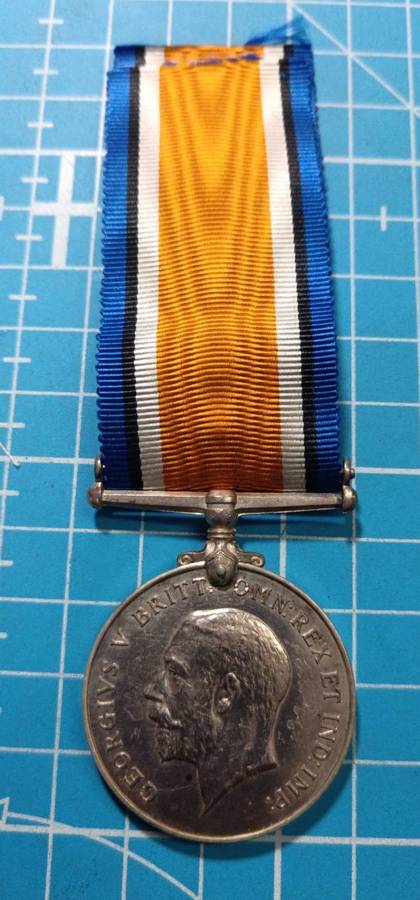 Full Size World War One Silver War Medal:SGT.H. O Cughery