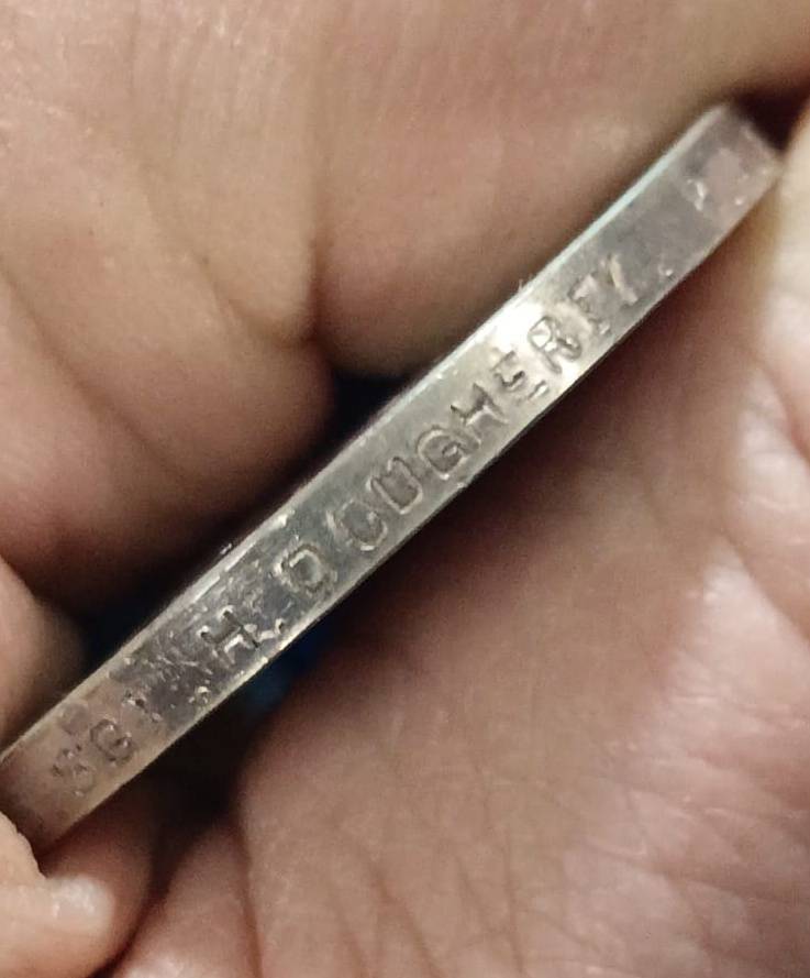 Full Size World War One Silver War Medal:SGT.H. O Cughery
