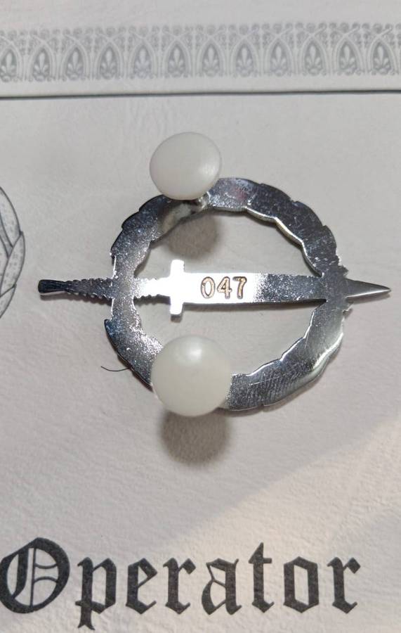 Special Forces Super Soldier - Mike West ( SAS and Recce ) Operators Badge with Certificate