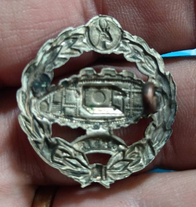 Tank Corps Collar Badge