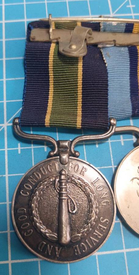 Rhodesia - Full Size B.S.A.P Long Service and Good Conduct Group:6175 S/O W.L Van Staden