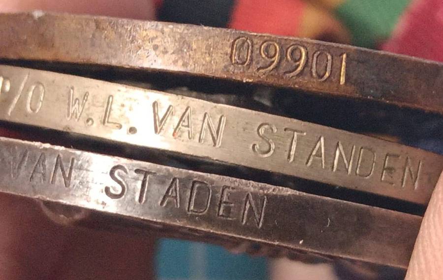 Rhodesia - Full Size B.S.A.P Long Service and Good Conduct Group:6175 S/O W.L Van Staden