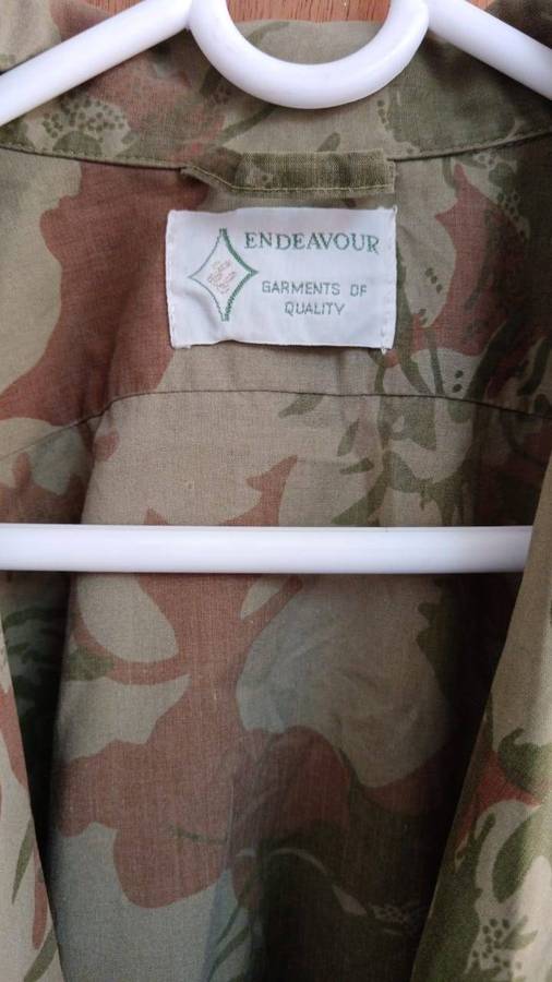 South African Police Special Task Force Camo Short Sleeve Shirt