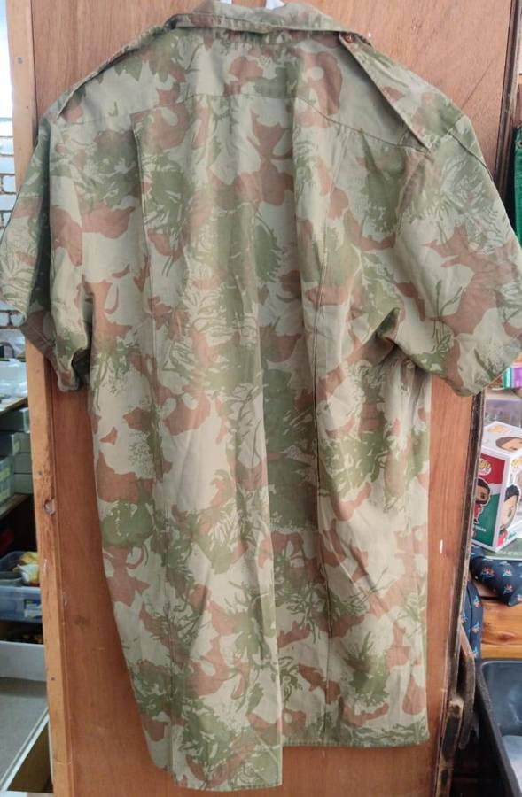 South African Police Special Task Force Camo Short Sleeve Shirt