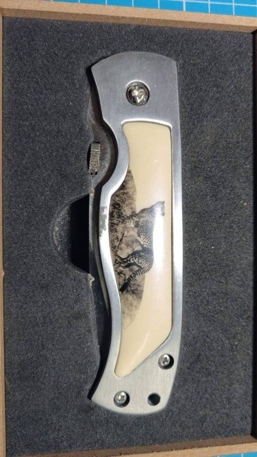 Big 5 pocket knife - Leopard