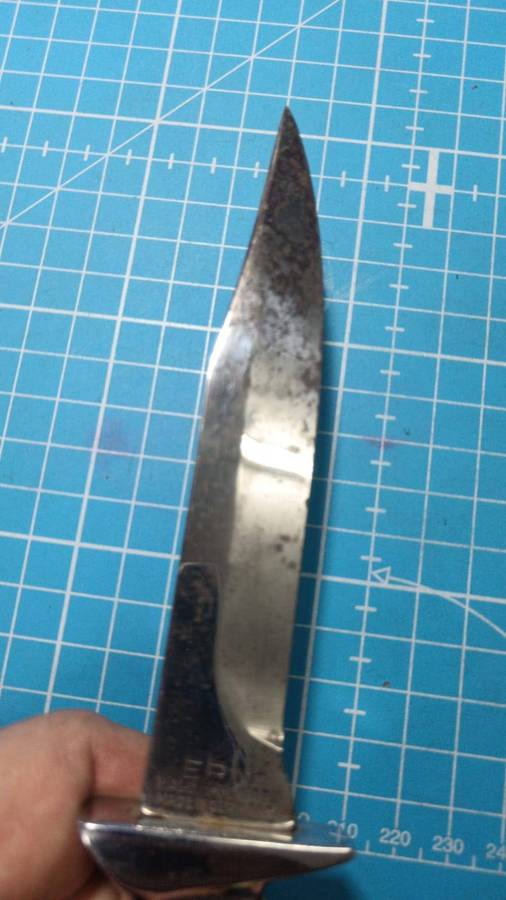 German Vintage Ern Solingen Wald Hunting Knife