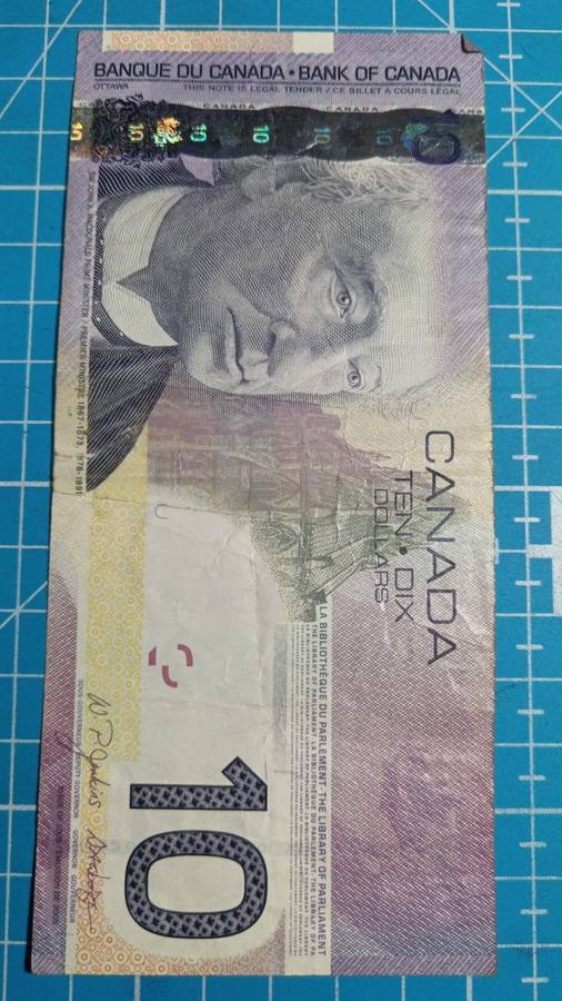 Canada $10 note