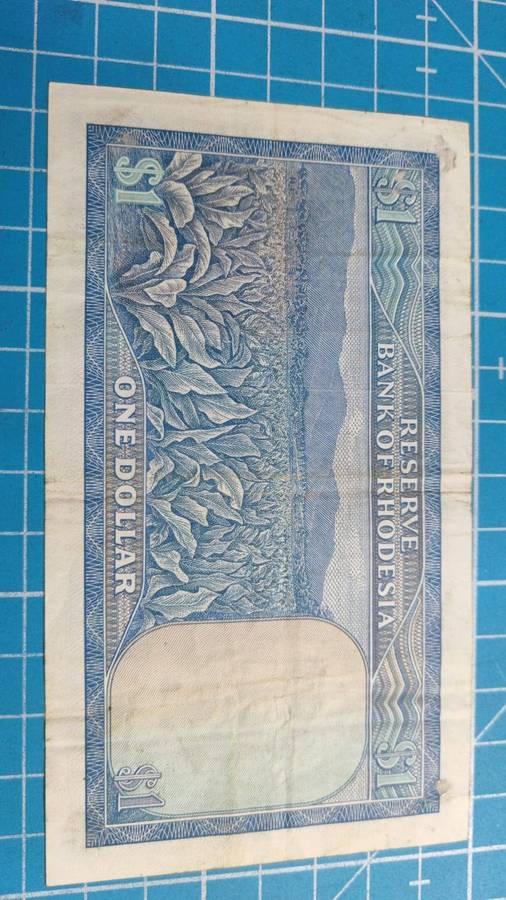 Rhodesia $1 note