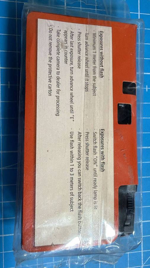 Jägermeister instant camera