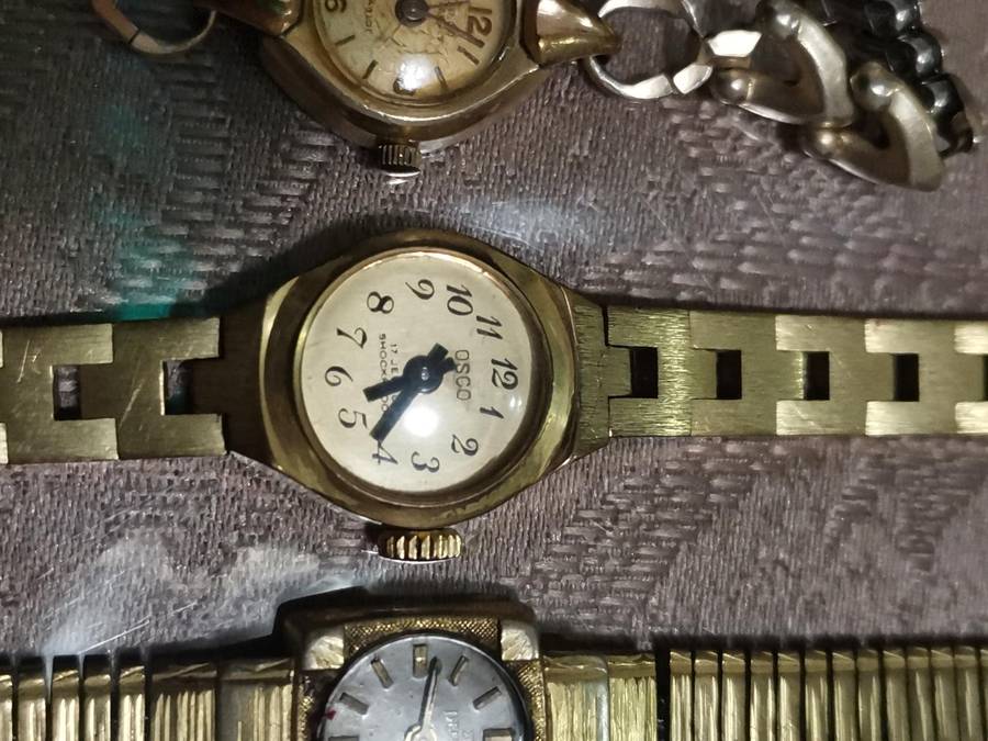 6 vintage ladies mechanical watches