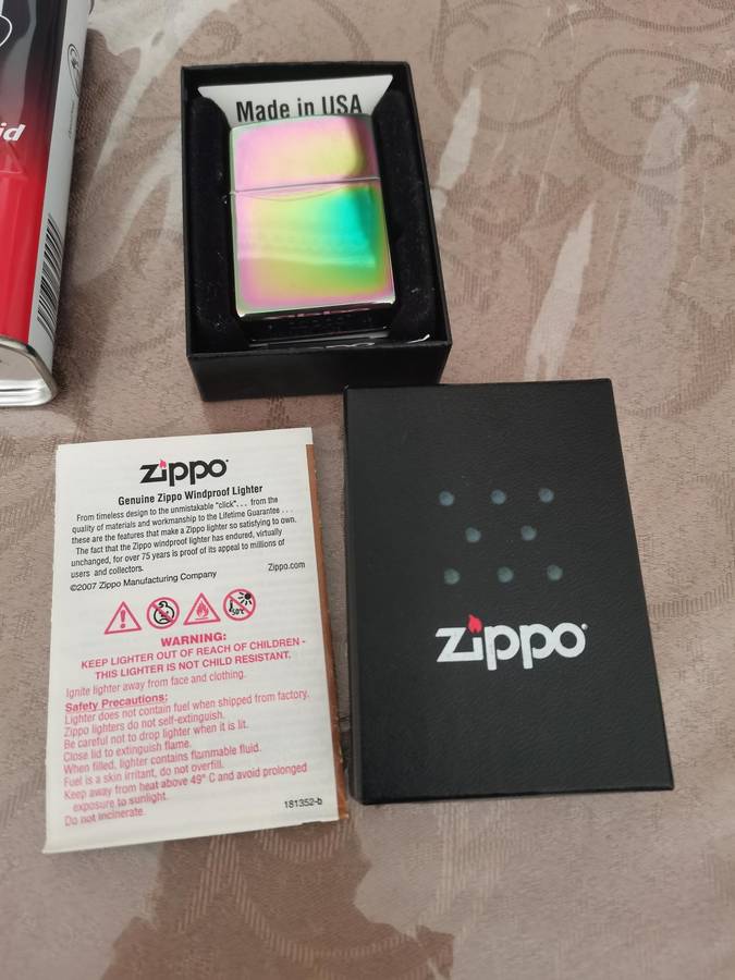 2007 zippo lighter new condition