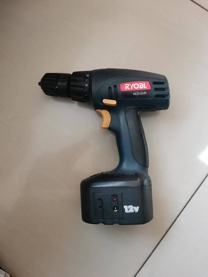 Ryobi hcd12vr cordless drill (no charger not tested sold as is)