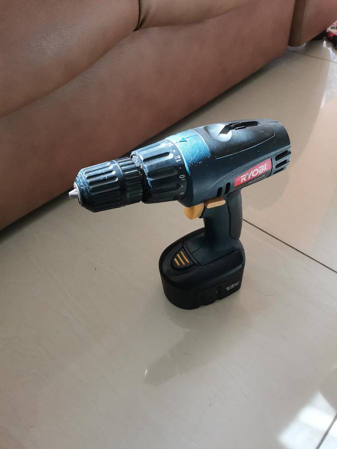 Ryobi hcd12vr cordless drill (no charger not tested sold as is)