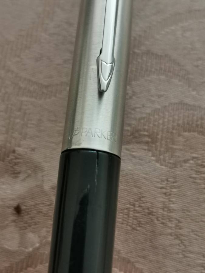 2 parker fountain pens with small defects