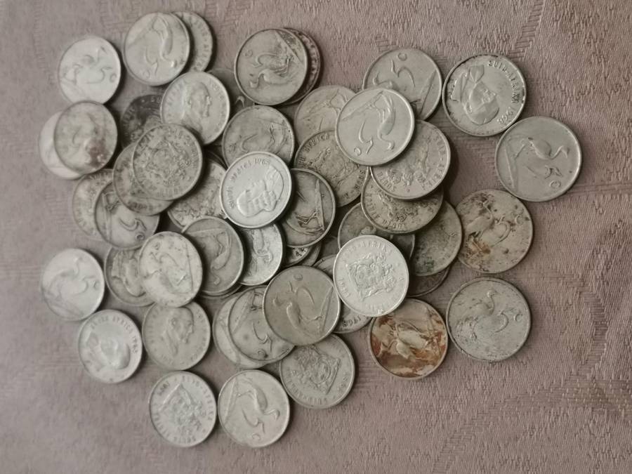 Deceased estate find Huge lot of 535 old south African coins