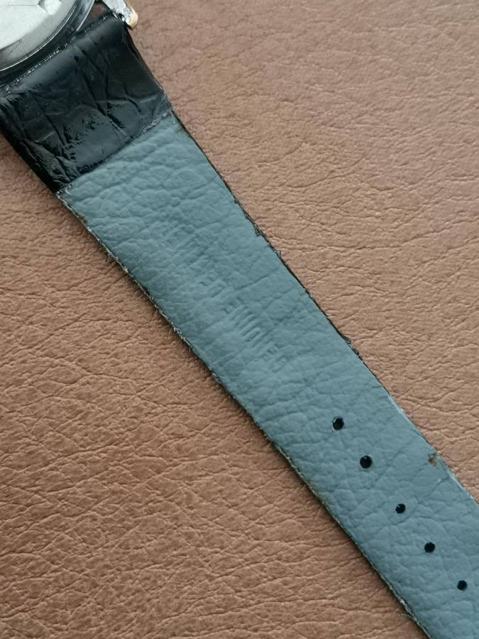 Vintage rotary calendar 21 jewels incabloc manual wind watch