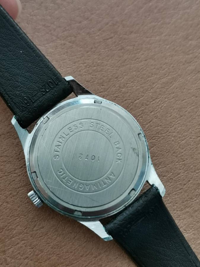 Vintage Lanco 17 jewels manual wind military style watch