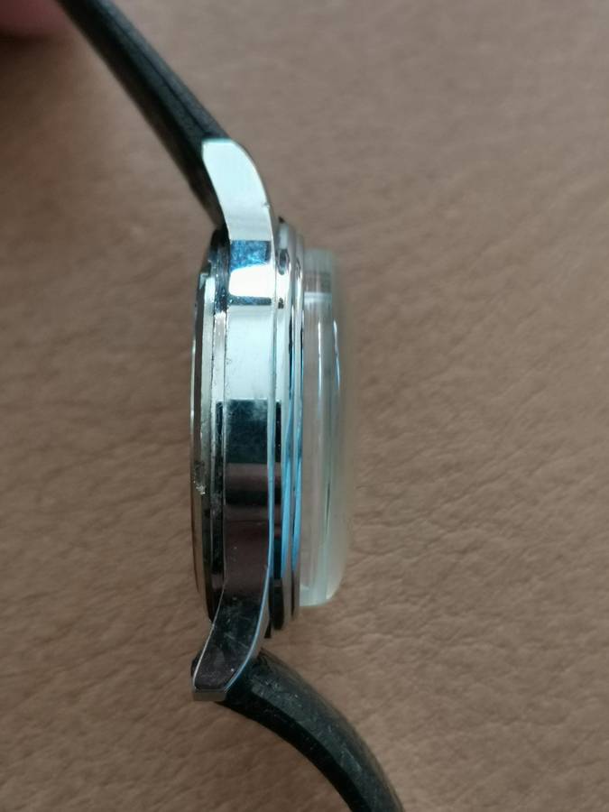 Vintage Lanco 17 jewels manual wind military style watch