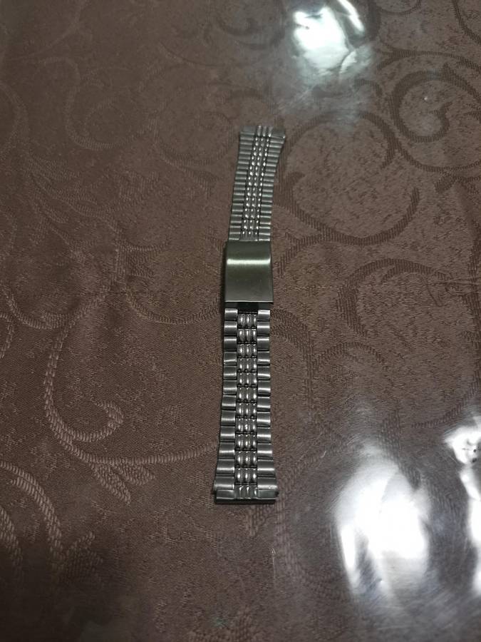 Stainless steel watch bracelet to fit 18mm lug new old stock
