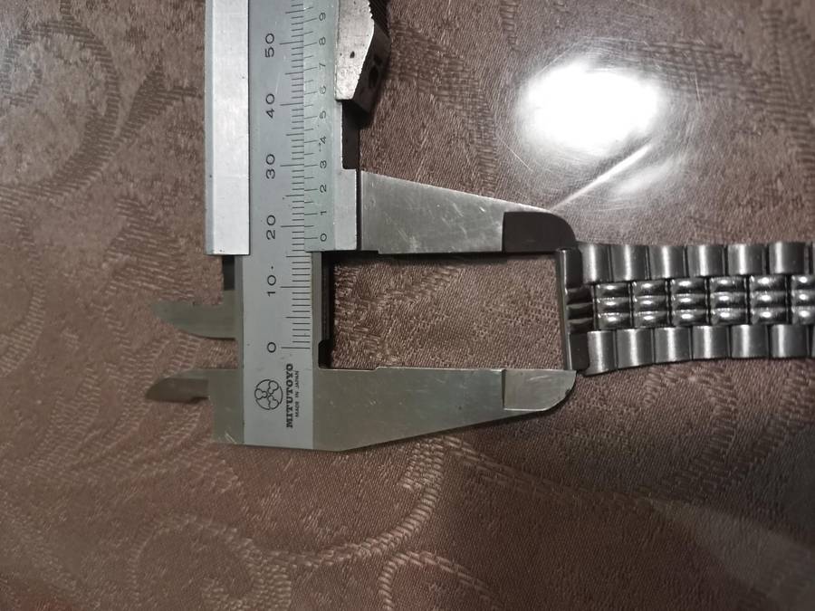 Stainless steel watch bracelet to fit 18mm lug new old stock