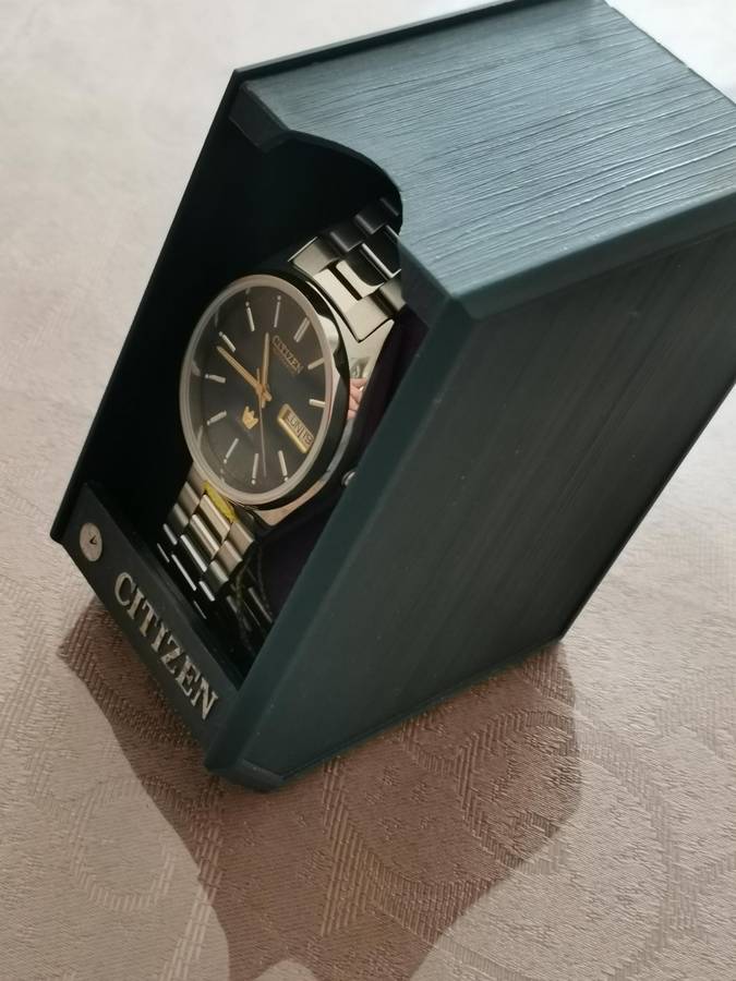 Vintage citizen crystal 7 automatic watch new old stock boxed full set unworn