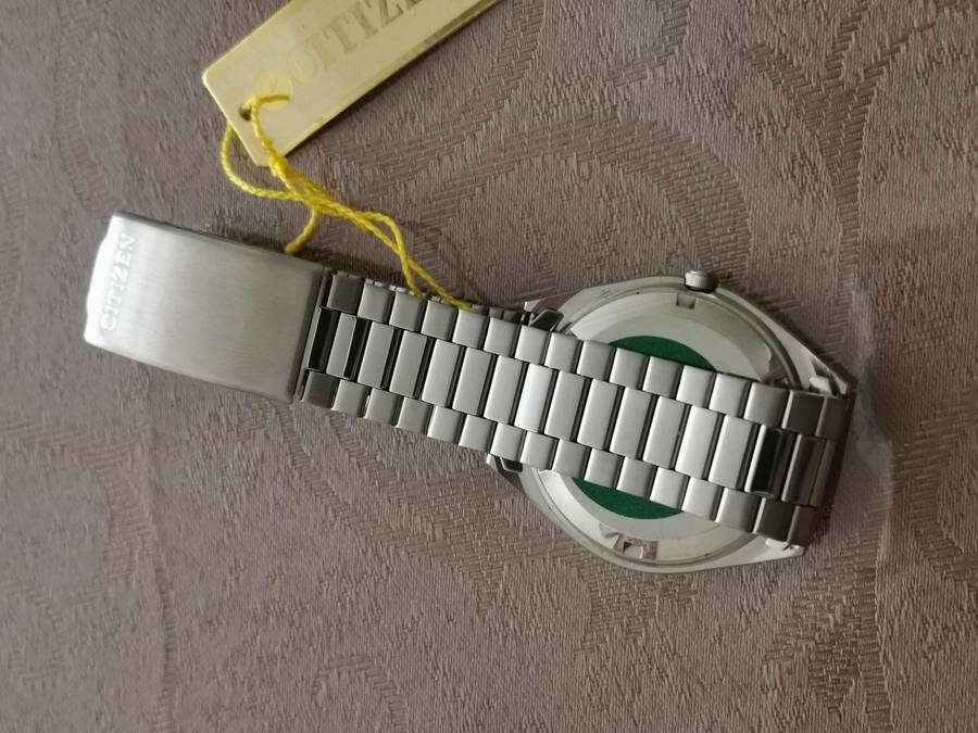 Vintage citizen crystal 7 automatic watch new old stock boxed full set unworn