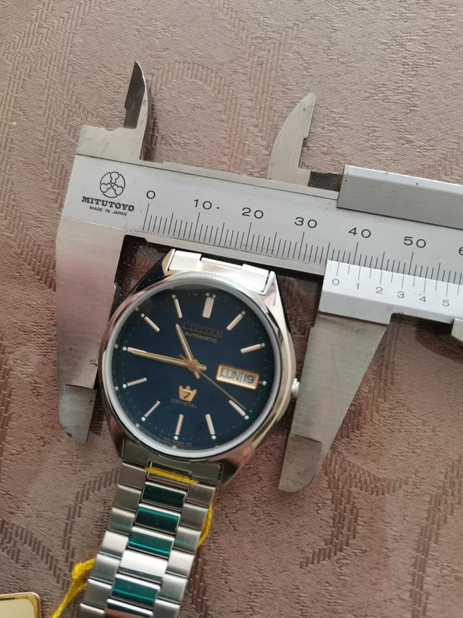 Vintage citizen crystal 7 automatic watch new old stock boxed full set unworn