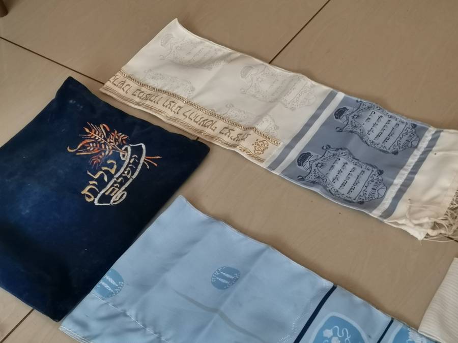 Large lot Vintage Jewish religious items