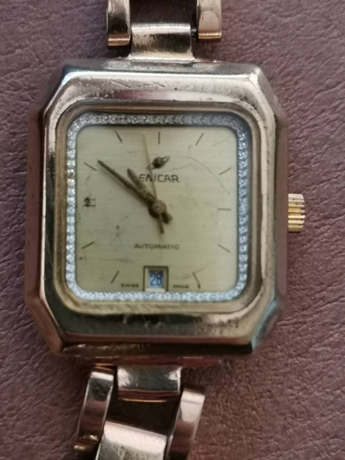 Vintage ENICAR ladies Swiss mechanical automatic watch