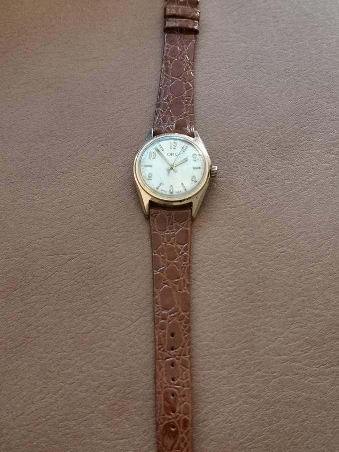Vintage oris Swiss mechanical manual wind watch