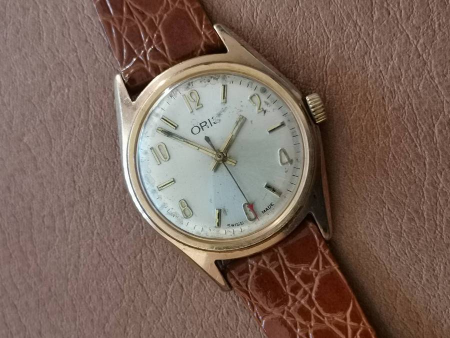Vintage oris Swiss mechanical manual wind watch