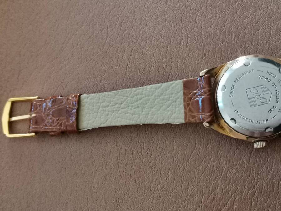 Vintage oris Swiss mechanical manual wind watch