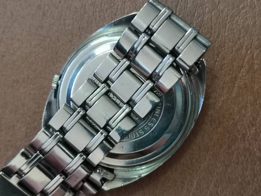 Vintage seiko 5 actus 21 jewels automatic mechanical watch