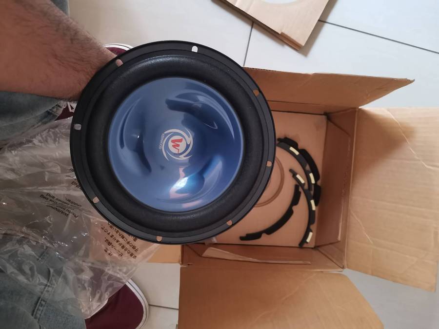 Vintage new old stock Kenwood 8 inch subwoofer