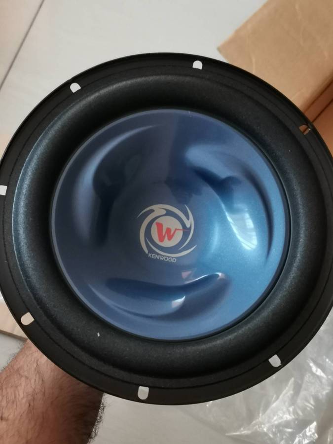 Vintage new old stock Kenwood 8 inch subwoofer
