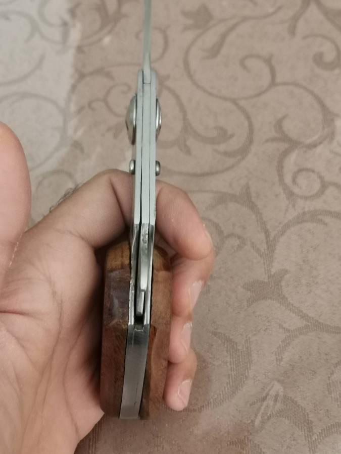 Vintage pistol knife