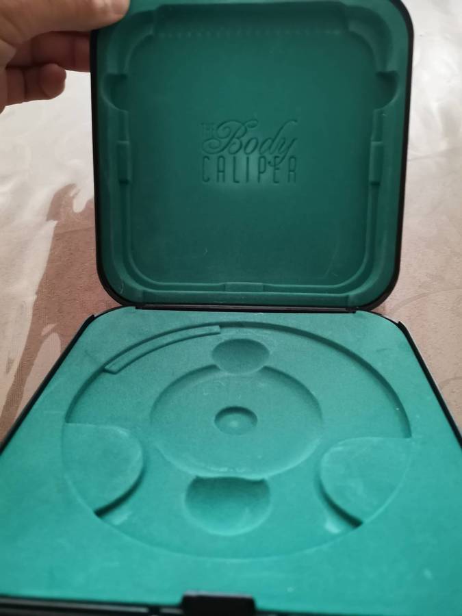 The body fat caliper Italian made like new