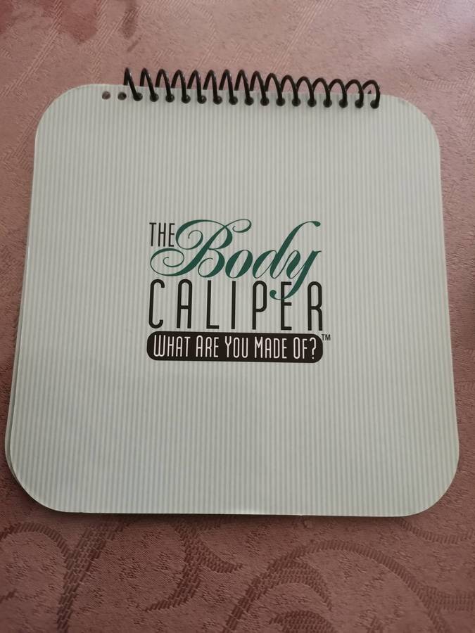 The body fat caliper Italian made like new