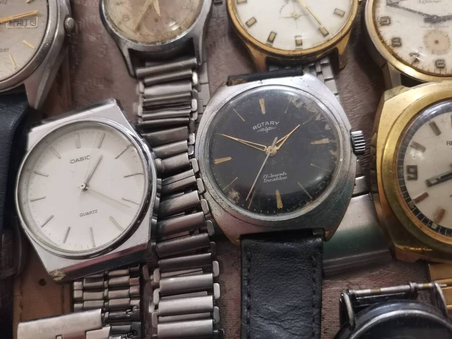 Lot of 20 gents watches part 2