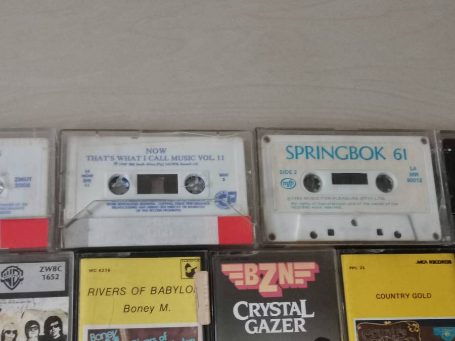 41 original pre recorded cassette tapes