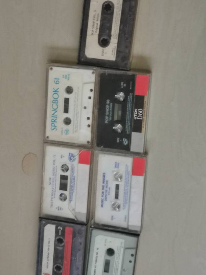41 original pre recorded cassette tapes