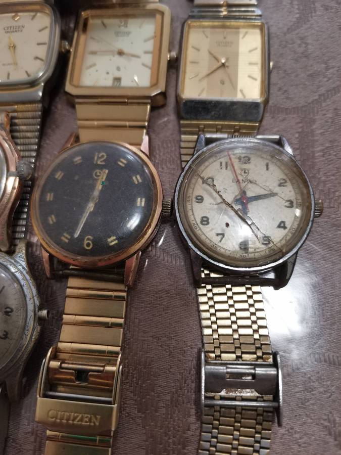 Lot of 21 gents watches part 3