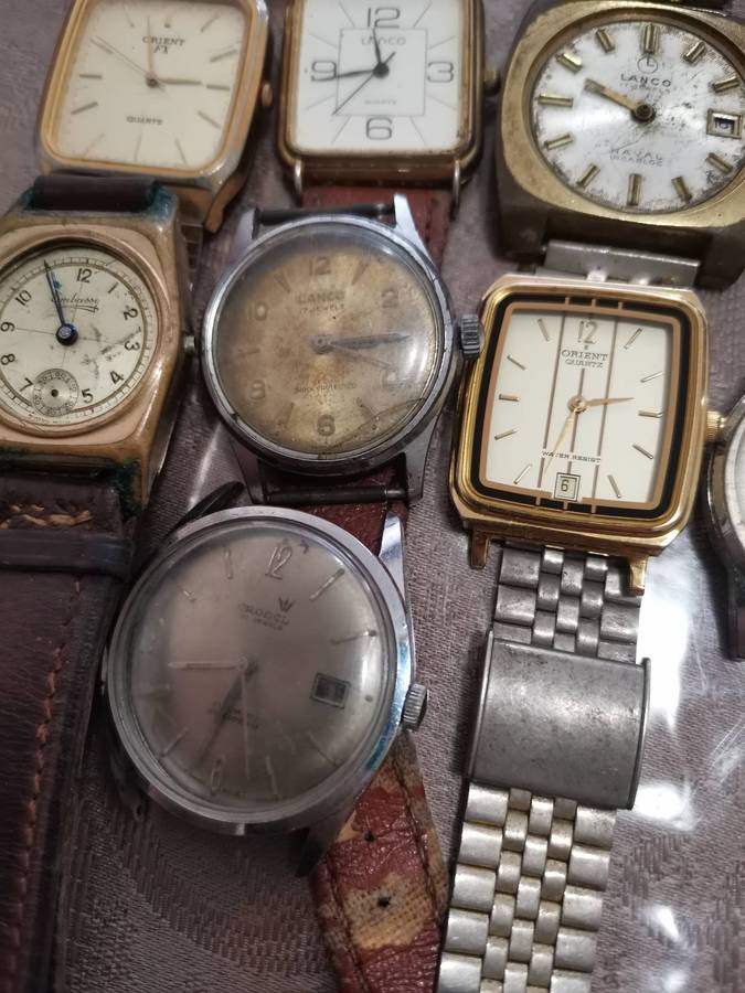 Lot of 21 gents watches part 3