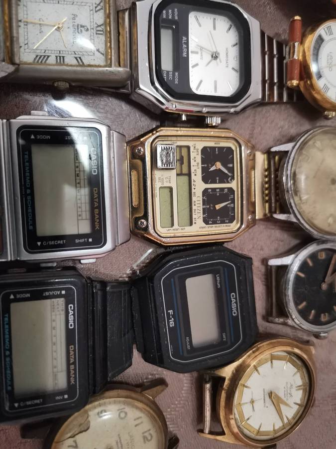 Huge lot 38 gents vintage watches deceased estate find
